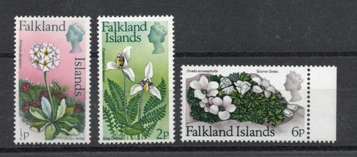 FALKLAND ISLANDS SG 293-5 WATERMARK CHANGE SET. MNH