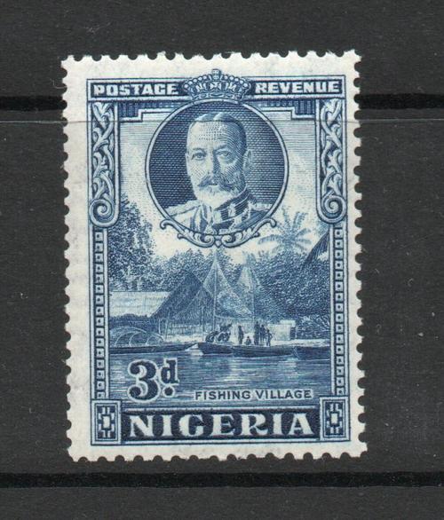 NIGERIA SG 38a 3d 1936 PERF VARIETY  