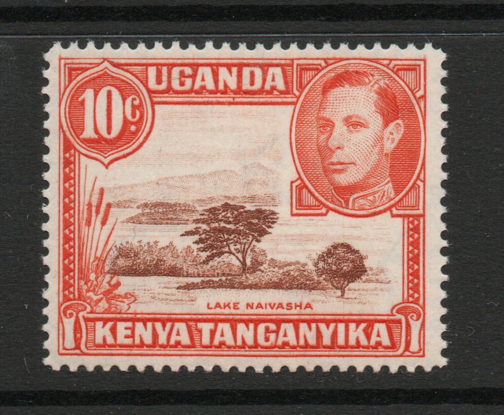 K.U.T SG 134c GVI RARE 10C VALUE MNH