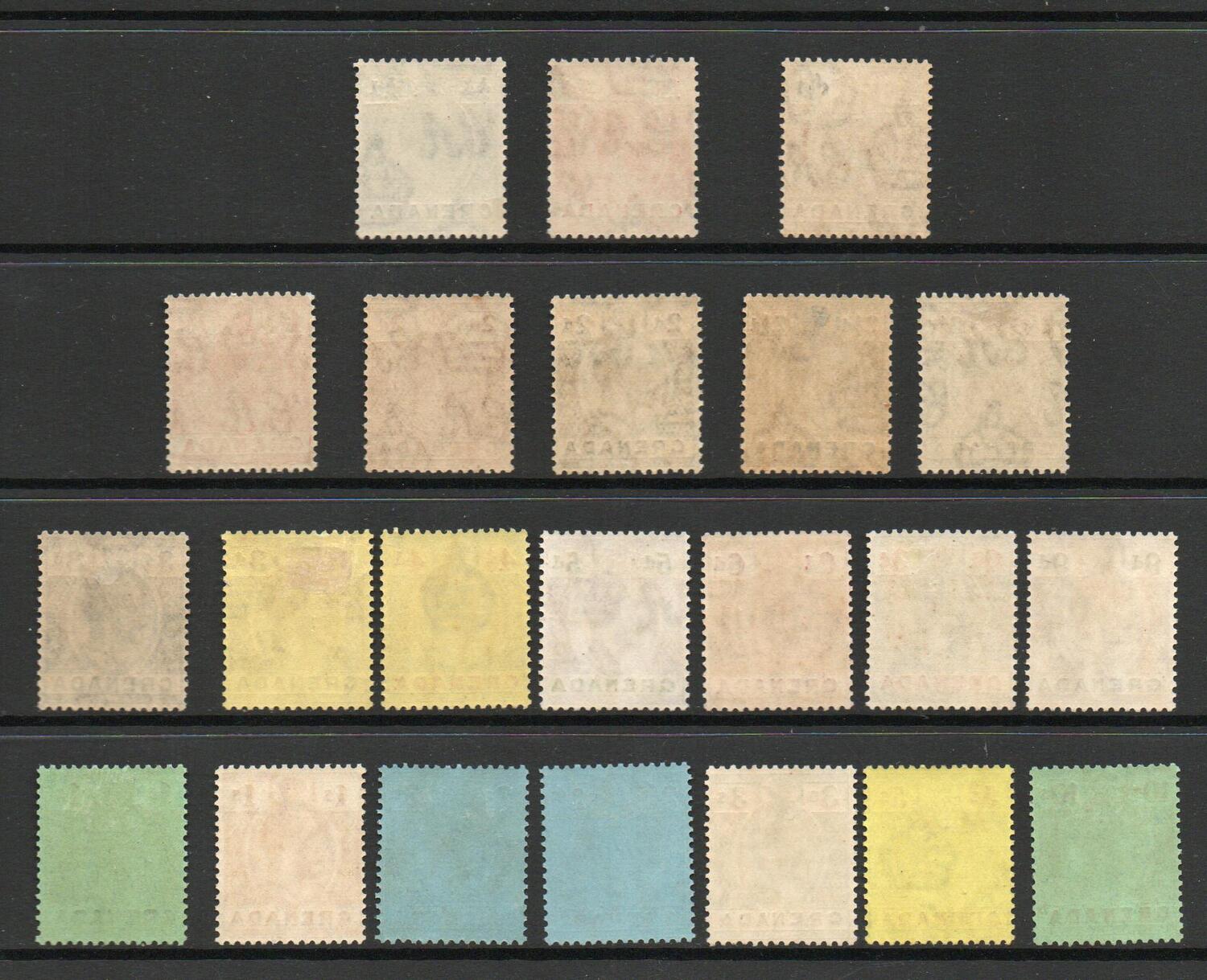 GRENADA SG 112-34 GV DEFINITIVE SET M/M