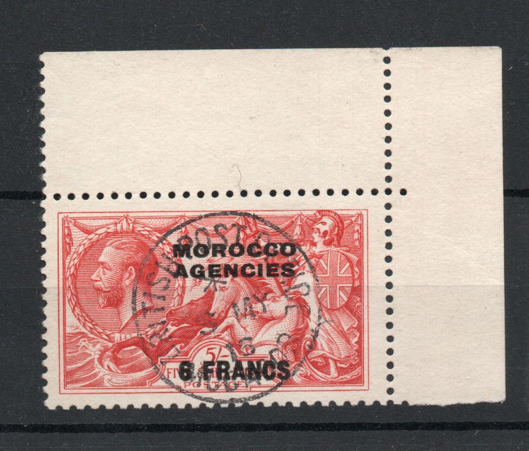 MOROCCO AGENCIES BRITISH POST OFFICES SG 201 C.D.S. FINE USED