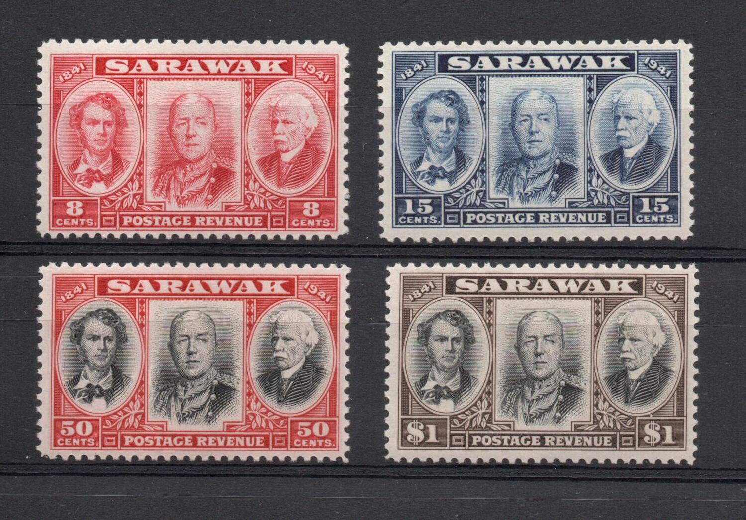 SARAWAKSG 146-9 CENTENARY SET MNH