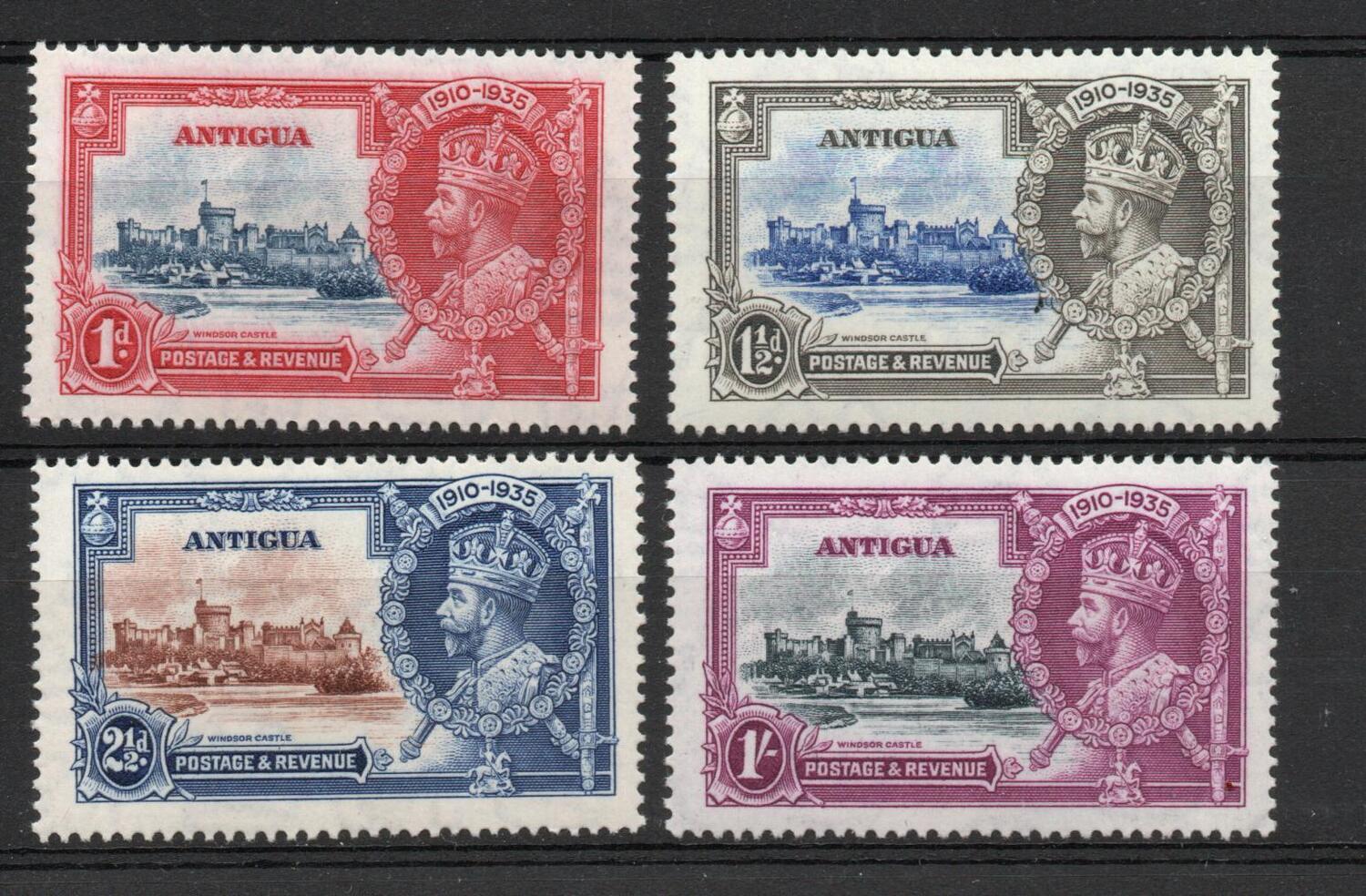 ANTIGUA SG 91-4  GV SILVER JUBILEE M/M