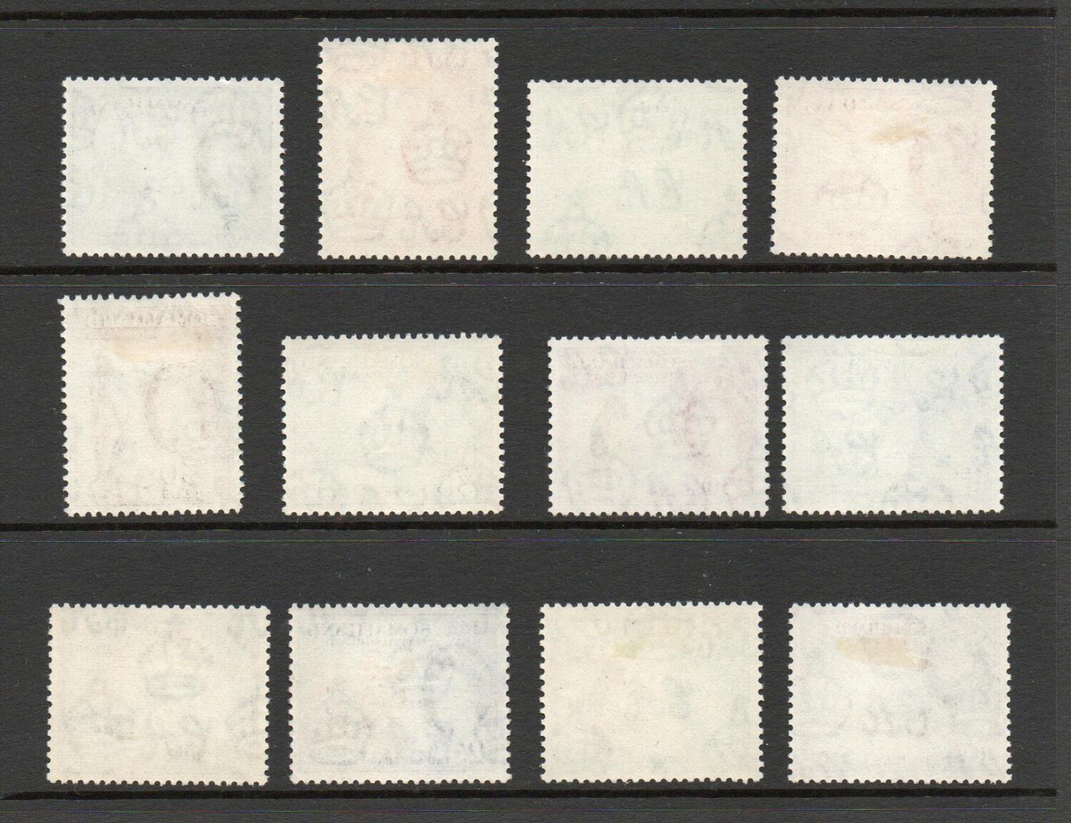 SOMALILAND SG 137-48 Q E II SET M/M