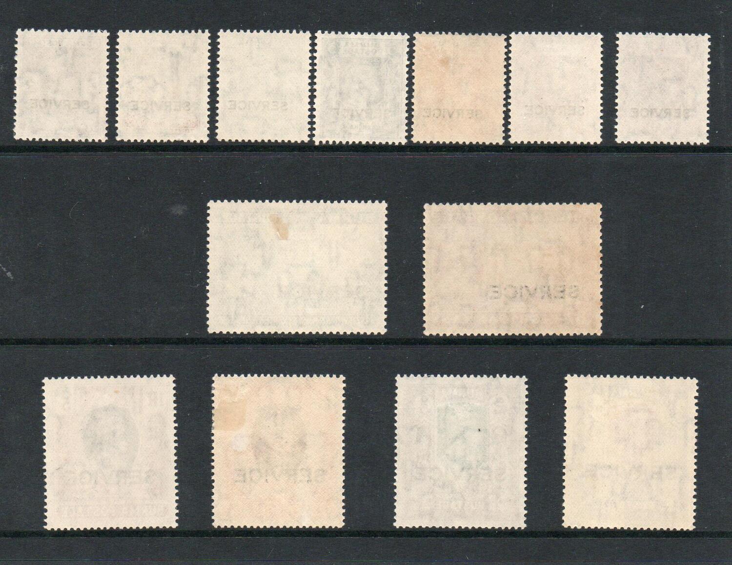 BURMA SG O28-40 GVI SERVICE SET M/M