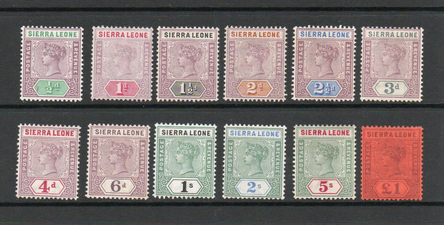 SIERRA LEONE SG 41-53 FINE M/M