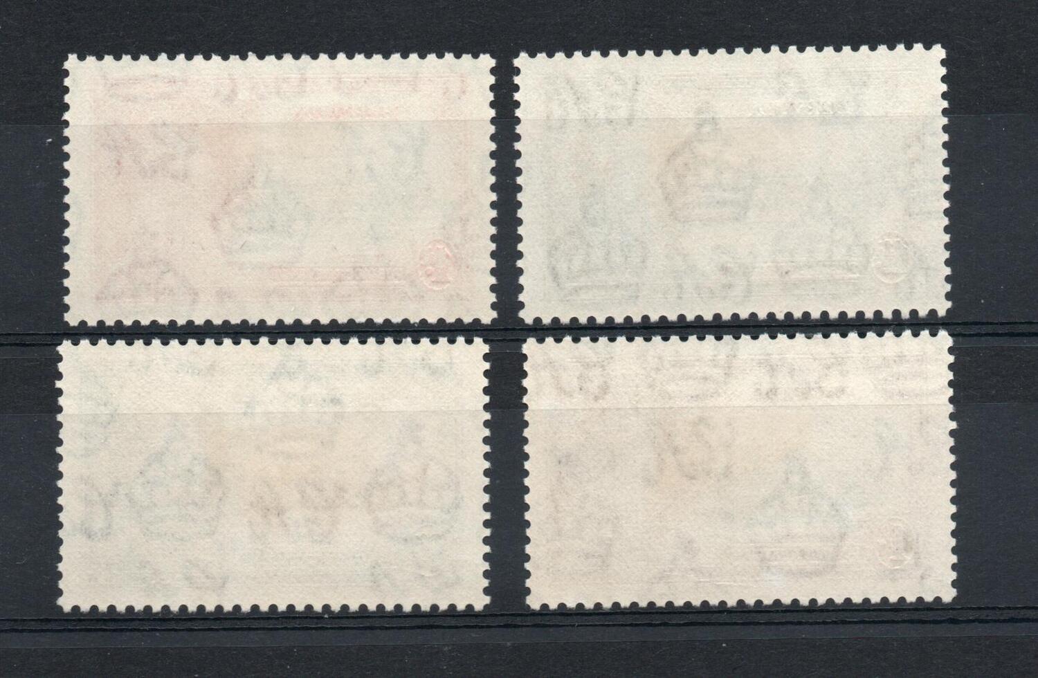 BERMUDA SG 94-97 SILVER JUBILEE M/M