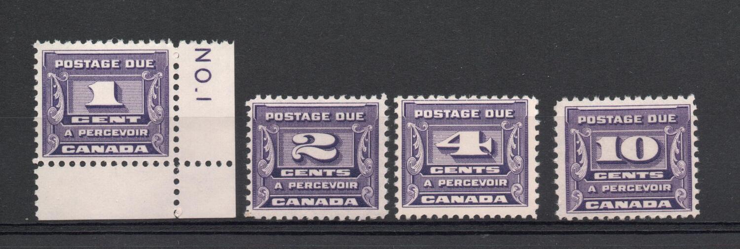 CANADA SG D14-16 POSTAGE DUES MNH