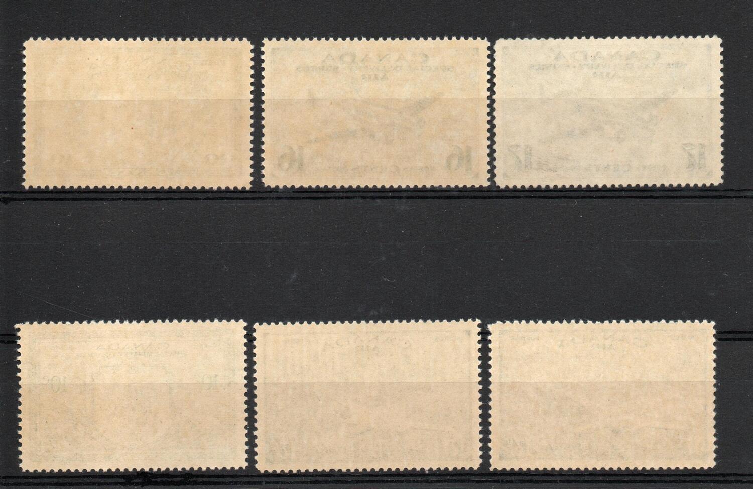 CANADA SG S12-17 SPECIAL DELIVERY MNH