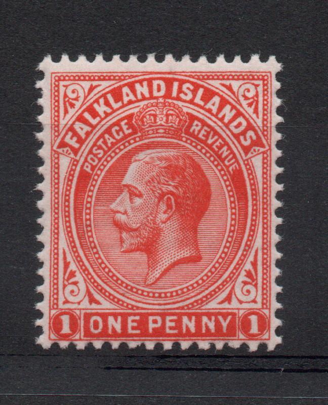 FALKLAND ISLANDS SG 61dx WATERMARK REVERSED MNH