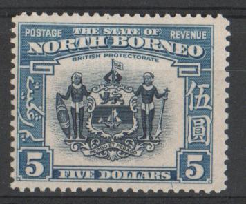 NORTH BORNEO SG 317 1939 $5M/M