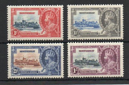 MONTSERRAT SG 94-7 1935 GV  SILVER JUBILEE MNH