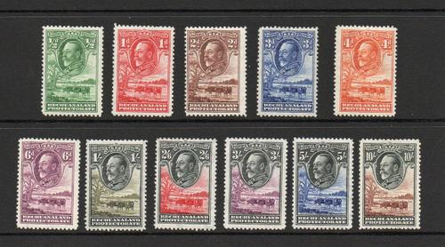 BECHUANALAND SG 99-110 1932  GV FINE M/M