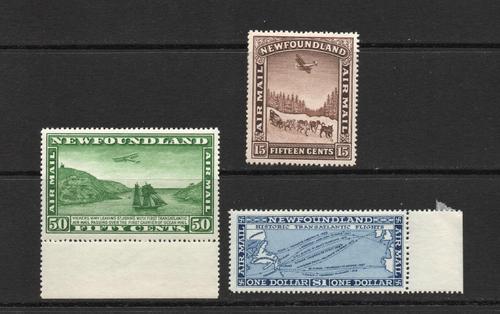 NEWFOUNDLAND SG 192-4 1931 AIR SET MNH