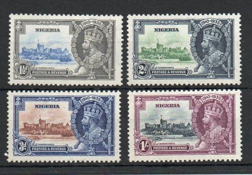 NIGERIA SG 30-3 1935 SILVER JUBILEE MNH