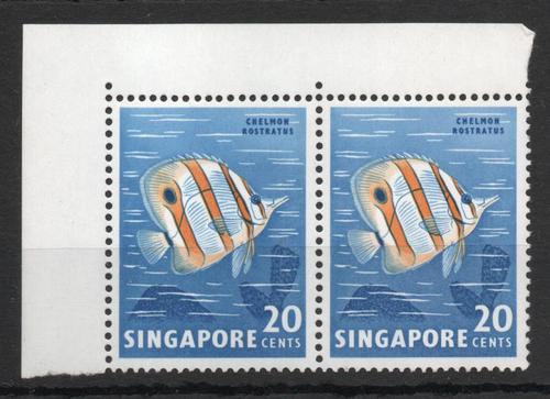 SINGAPORE SG 71 + 71 b 1962 
