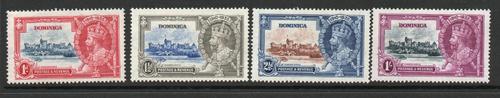 DOMINICA SG 92-5 SILVER JUBILEE MNH