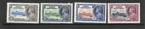 MALAYA STRAITS SETTLEMENT SG 256-9 MNH 