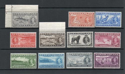 NEWFOUNDLAND SG 857-267 LONG CORONATION SET