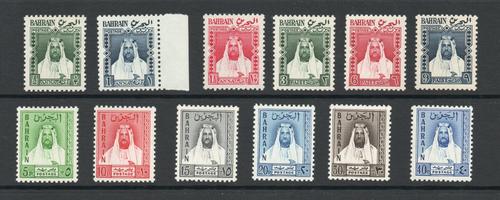 BAHRAIN SG L1-12 LOCAL STAMPS MNH