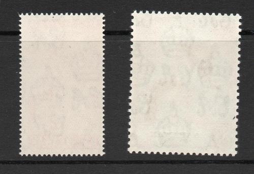 SARAWAKSG 165-6 ROYAL SILVER WEDDDING MNH