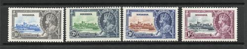 NIGERIA SG 30-3 GV SILVER JUBILEE M/M