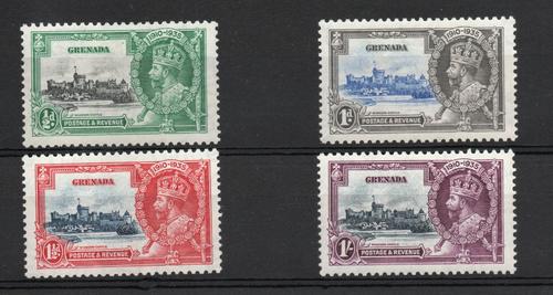 GRENADA SG 145-8 GV SILVER JUBILEE M/M