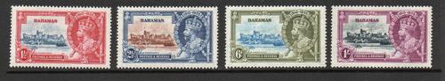 BAHAMAS SG 141 - 4 GV SILVER JUBILEE M/M