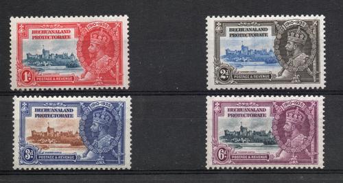 BECHUANALAND SG 111-4 GV SILVER JUBILEE M/M