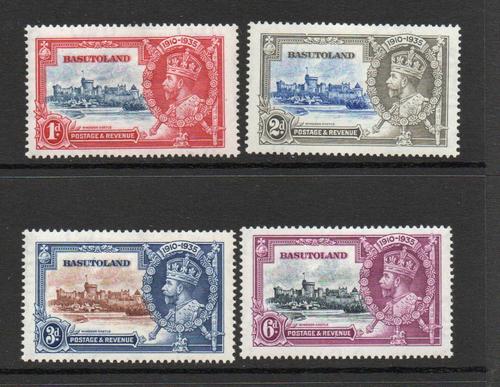 BASUTOLAND SG 11-14 GV SILVER JUBILEE M/M