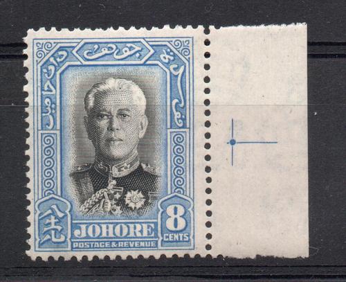 MALAYA JOHOR SG 130 SULTAN IBRAHIM MNH