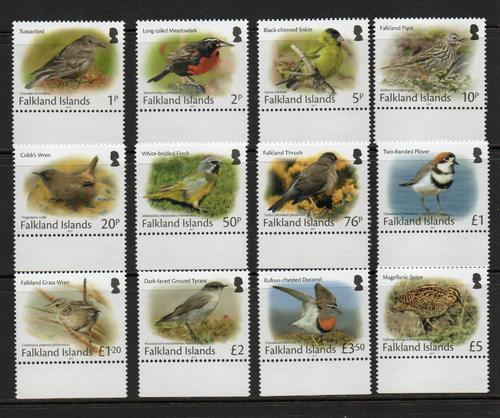 FALKLAND ISLANDS SG 1368-79 BIRDS DEFINITIVE SET MNH