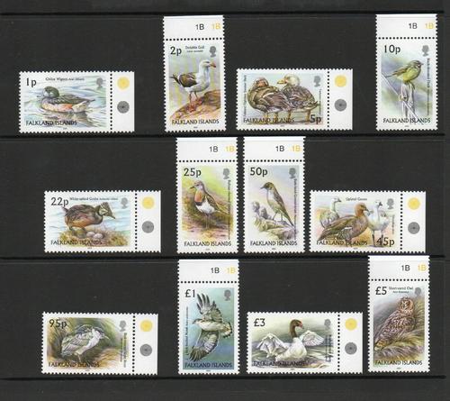 FALKLAND ISLANDS SG 954-965 2003 BIRDS SET MNH