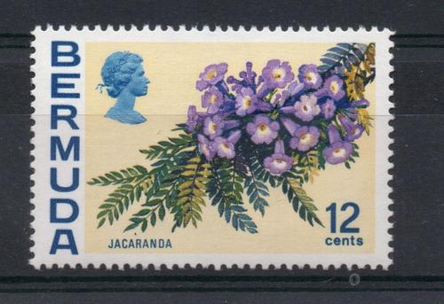 BERMUDA SSG 305w 12 C WATERMARK VARIETY MNH