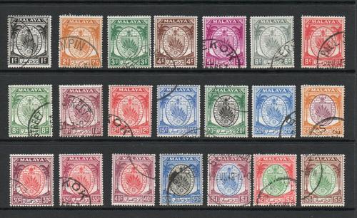 MALAYA NEGRI SEMBILAN SG 42-62 GVI FINE USED