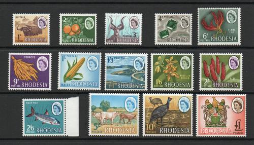 RHODESIA SG 374-87 DEFINITIVE SET MNH 