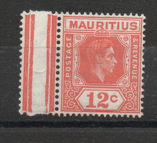 MAURITIAS SG 257B PERF 15 X 14 VARIETY MNH