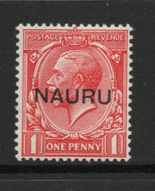 NAURU SG 14 1 d OVERPRINT MNH