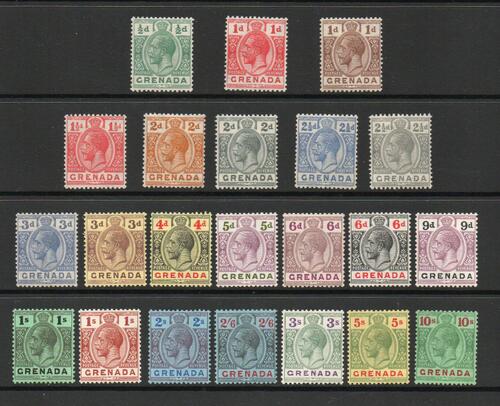 GRENADA SG 112-34 GV DEFINITIVE SET M/M