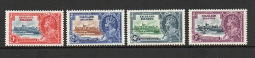 FALKLAND ISLANDS 1935 GV SILVER JUBILEE SET M/M