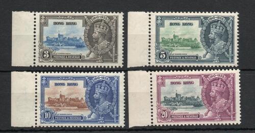 HONG KONG SG 133-6  SILVER JUBILEE SET MNH