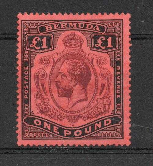 BERMUDA SG 55 £1 MNH