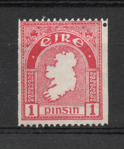 IRELAND SG 72b SINGLE PERF VARIETY AT TOP MNH
