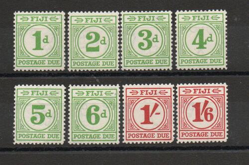 FIJI SG D 11-18 POSTAGE DUE SET M/M