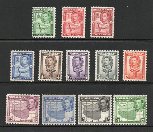SOMALILAND SG 93-104 DEFINITIVE SET MNH
