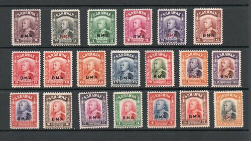 SARAWAK SG126-145  B.M.A  SET L/M/M. 