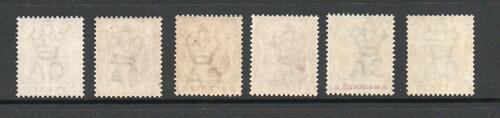 MAURITIUS SG 127-32  SET L/M/M