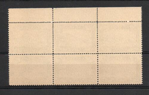 CANADA 12 CENT BRIDGE STAMP PLATE BLOCK OF 6 MNH