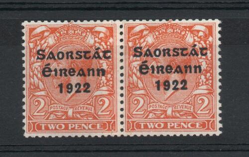 IRELAND COIL PAIR 2d MNH