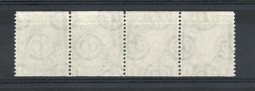 IRELAND SG 71a COIL STRIP OF 4 MNH